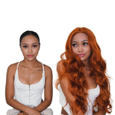 POLLY Ginger 30" Lace Front Wig - Milk & Honey Wigs