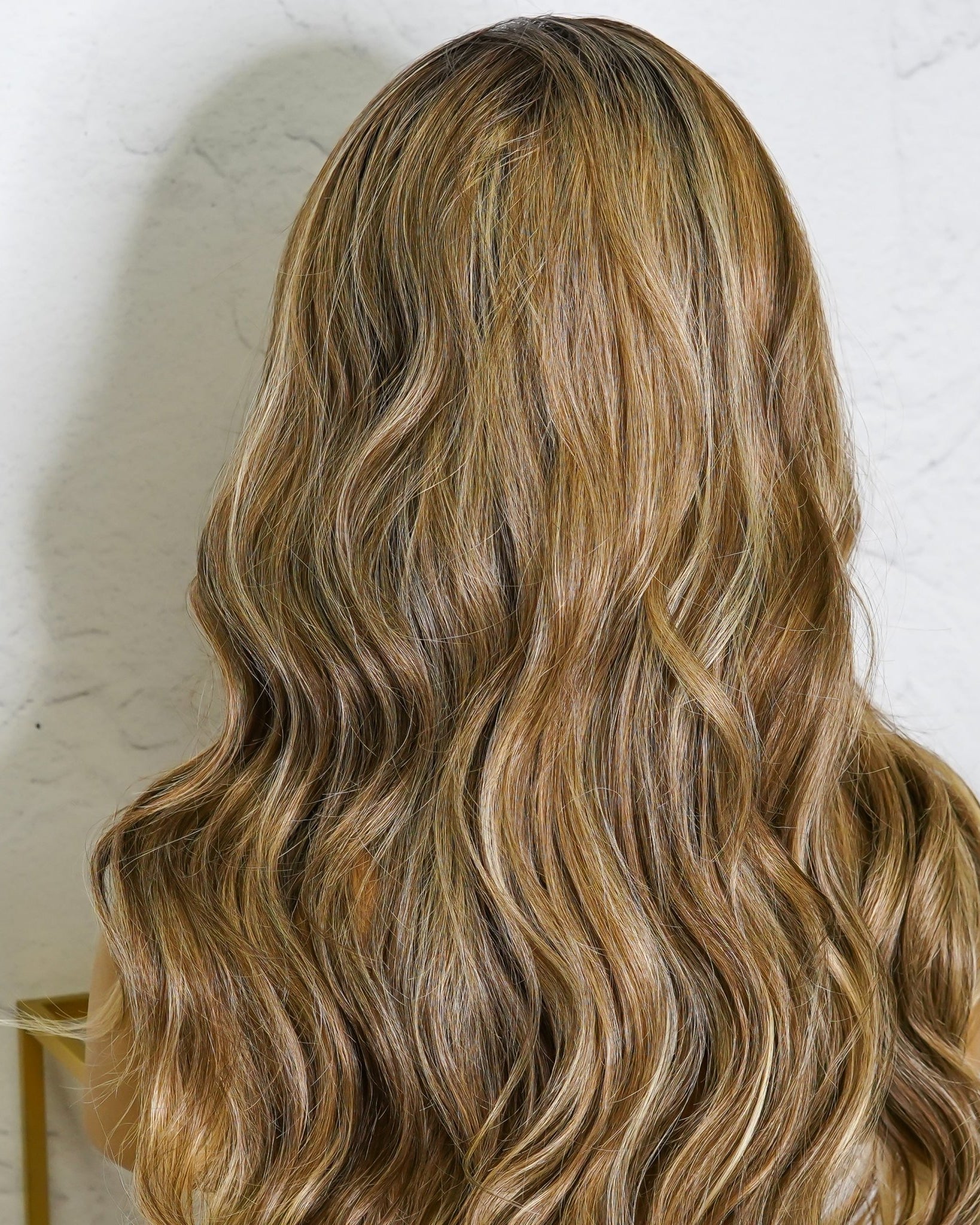 POLLY Ombre 30" Lace Front Wig - Milk & Honey