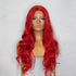 POLLY Red 30" Lace Front Wig - Milk & Honey Wigs
