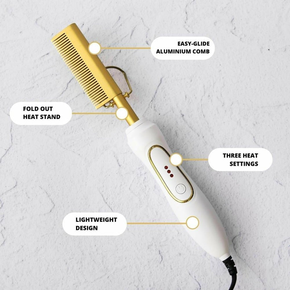 premium styling heat comb | Milk &amp; Honey Wigs