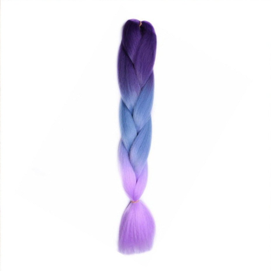 PURPLE | BLUE | MAUVE OMBRÉ 24" - Milk & Honey Wigs