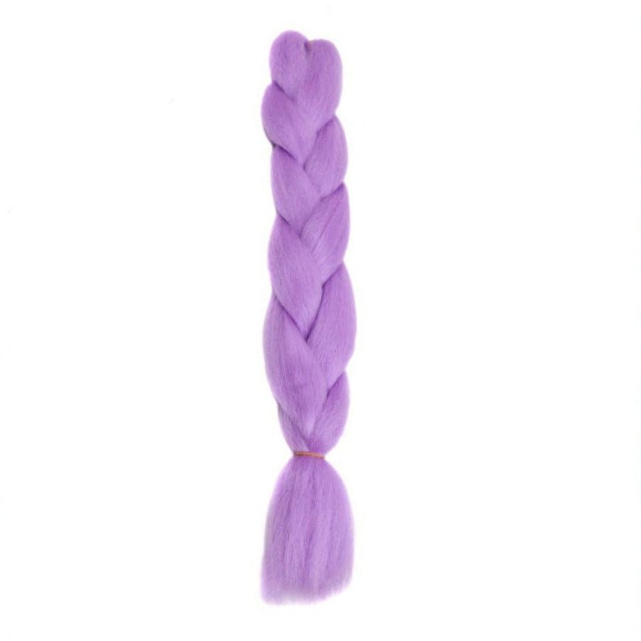 PURPLE GLOW IN THE DARK 24" - Milk & Honey Wigs
