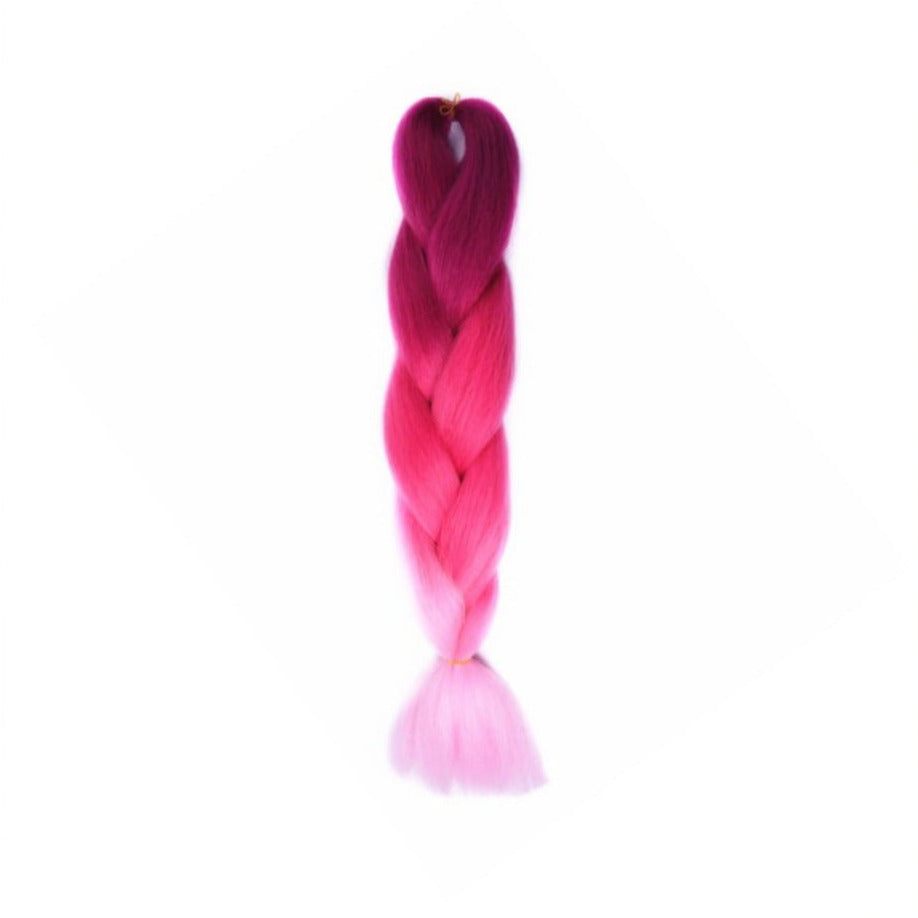 PURPLE | HOT PINK | BABY PINK OMBRÉ 24" - Milk & Honey