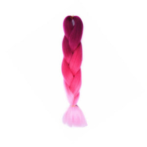 PURPLE | HOT PINK | BABY PINK OMBRÉ 24" - Milk & Honey