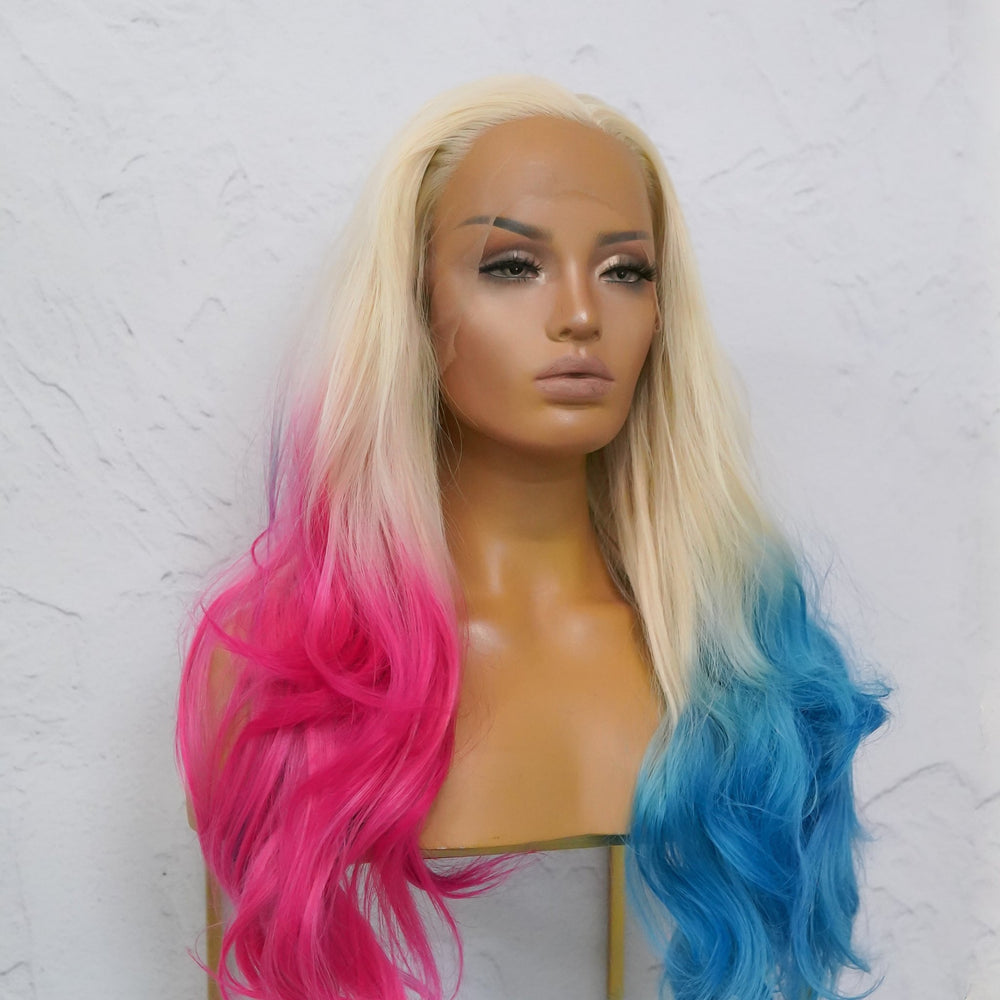 QUINN Ombre Lace Front Wig - Milk & Honey
