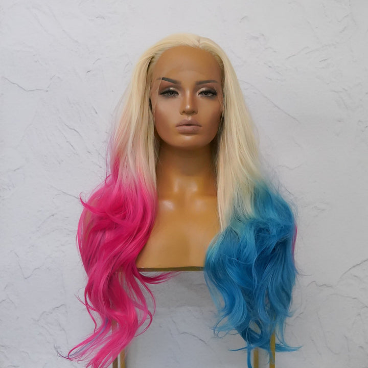 QUINN Ombre Lace Front Wig - Milk & Honey