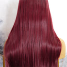 RACHEL 24" Cherry Red Lace Front Wig - Milk & Honey