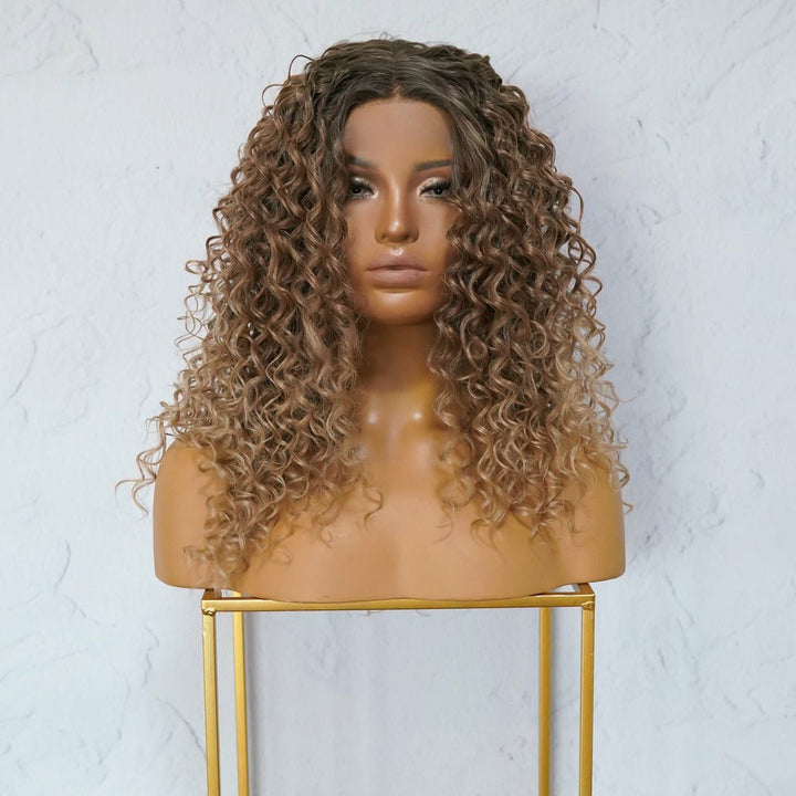 REMY Ombre Lace Front Wig - Milk & Honey