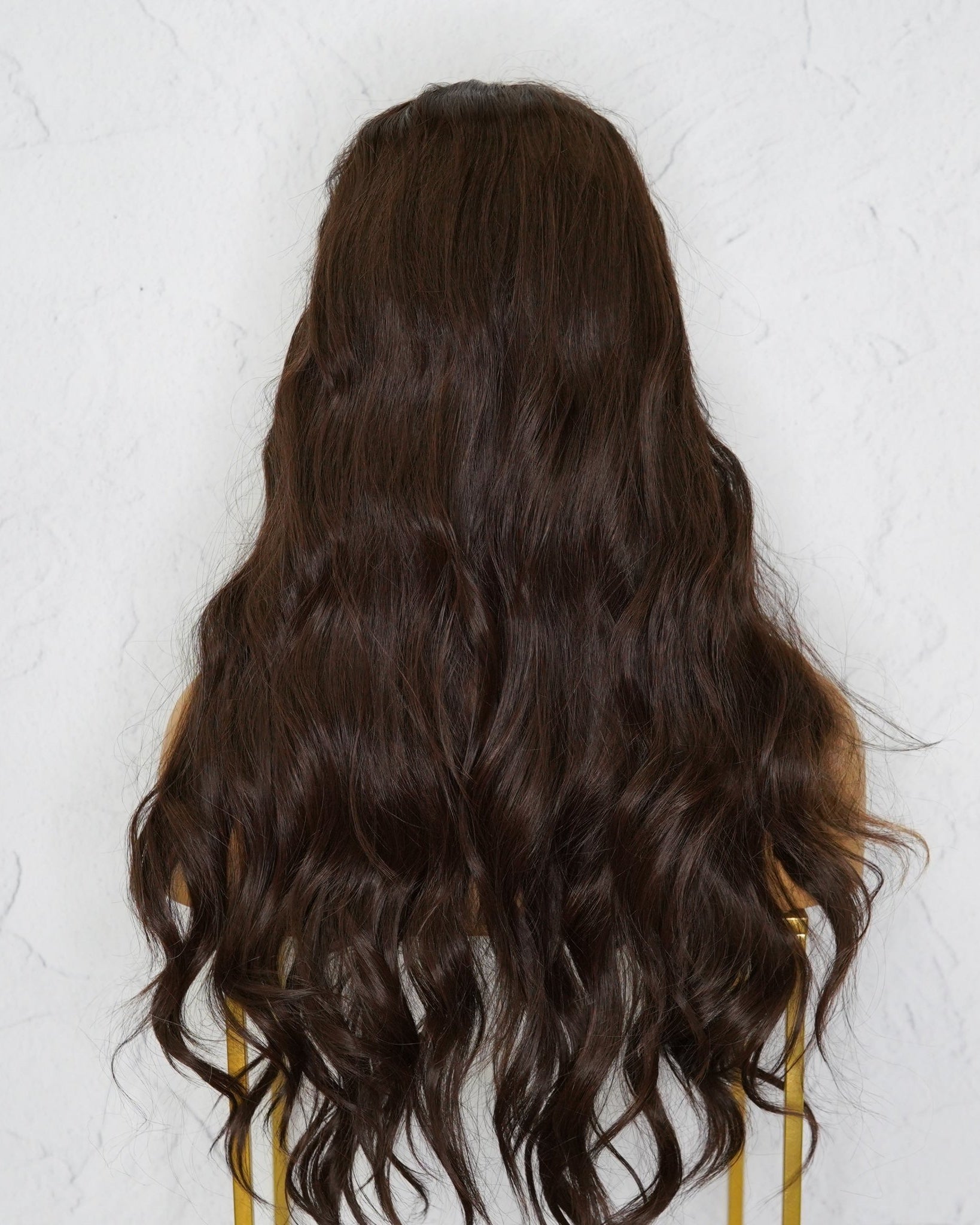 RINATA Ombre Brown Lace Front Wig - Milk & Honey