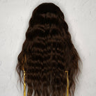 RIRI 26" Wavy Human Hair Lace Front Wig - Milk & Honey
