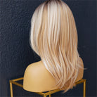 ROCHELLE Blonde Ombre Fringe Wig - Milk & Honey