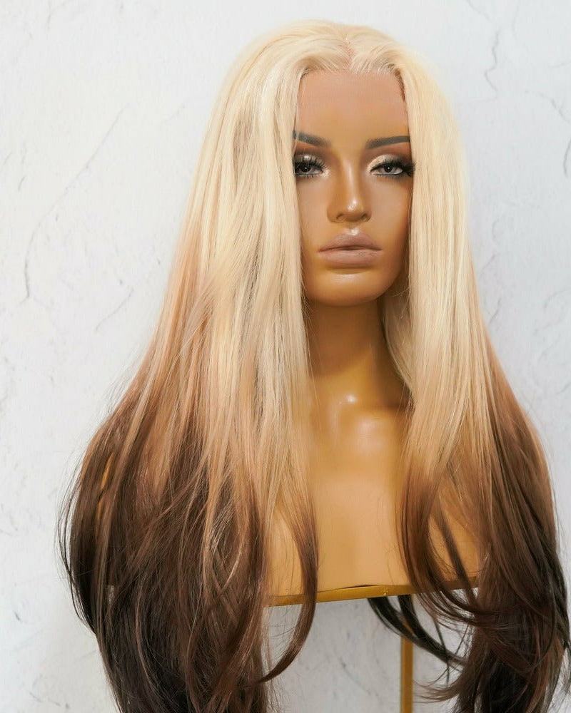 ROGUE Ombre Blonde Lace Front Wig - Milk & Honey