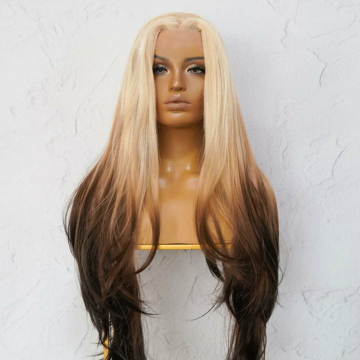ROGUE Ombre Blonde Lace Front Wig - Milk & Honey