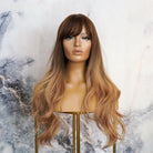 ROSA Brown Ombre Fringe Wig - Milk & Honey Wigs
