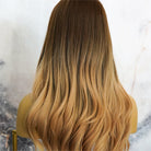 ROSA Brown Ombre Fringe Wig - Milk & Honey Wigs
