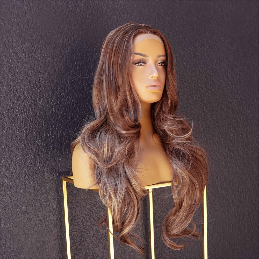 ROSIE Chocolate Lace Front Wig - Milk &amp; Honey Wigs