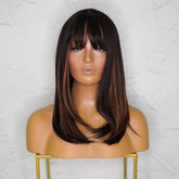 RUBY Black Fringe Wig - Milk & Honey Wigs