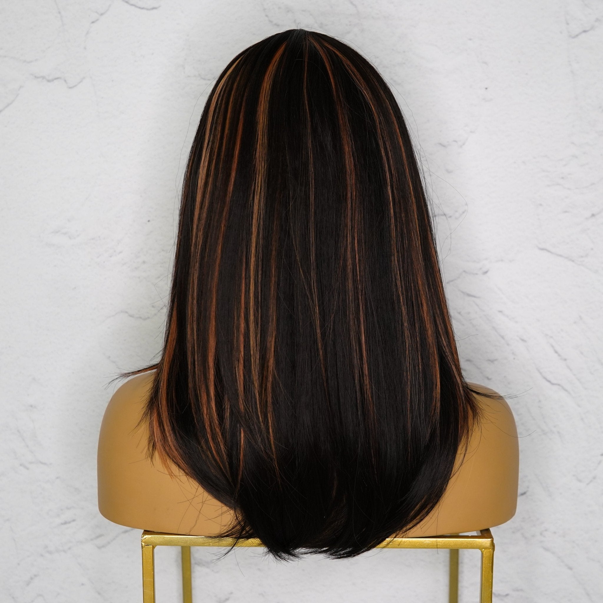 RUBY Black Fringe Wig - Milk &amp; Honey Wigs