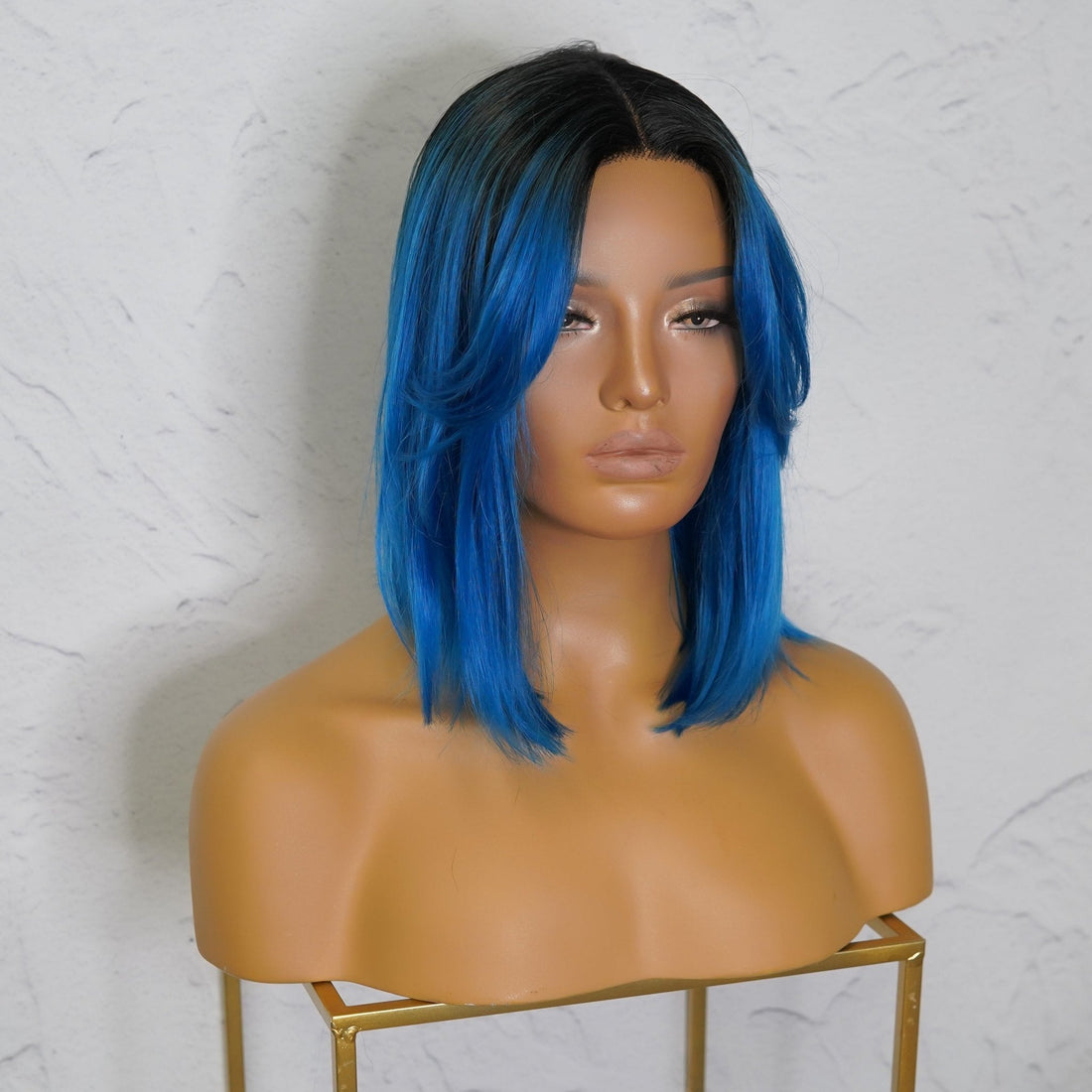 SABRINA Blue Lace Front Wig - Milk &amp; Honey Wigs