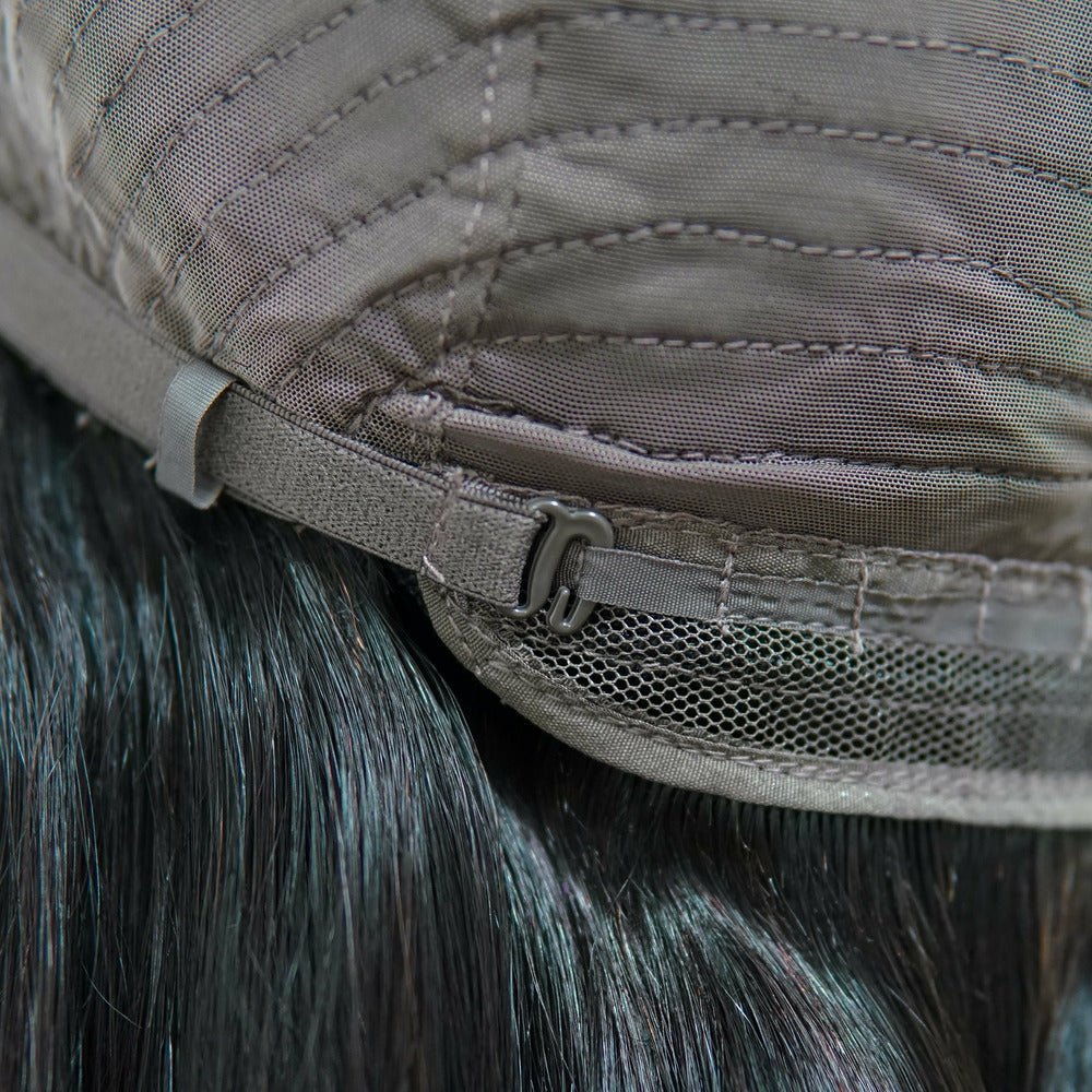 SARAH Black Human Hair U Part Wig - Milk &amp; Honey Wigs