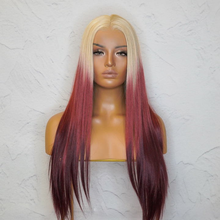 SARAH Wine Lace Front Wig - Milk & Honey