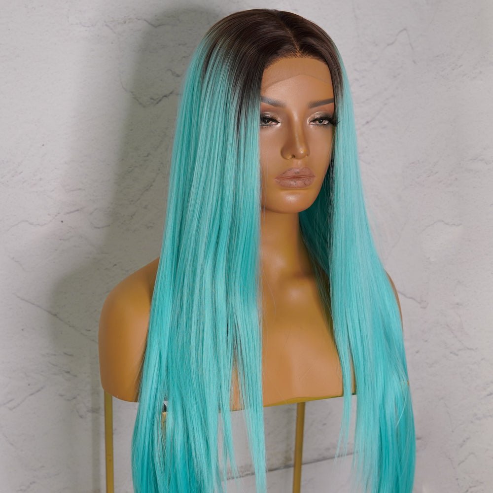 SCARLETT Ombre Mint Lace Front Wig - Milk & Honey
