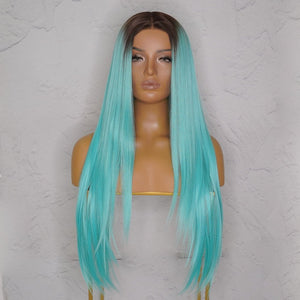 SCARLETT Ombre Mint Lace Front Wig - Milk & Honey