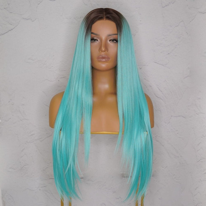 SCARLETT Ombre Mint Lace Front Wig - Milk & Honey