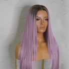 SCARLETT Ombre Purple Lace Front Wig - Milk & Honey Wigs