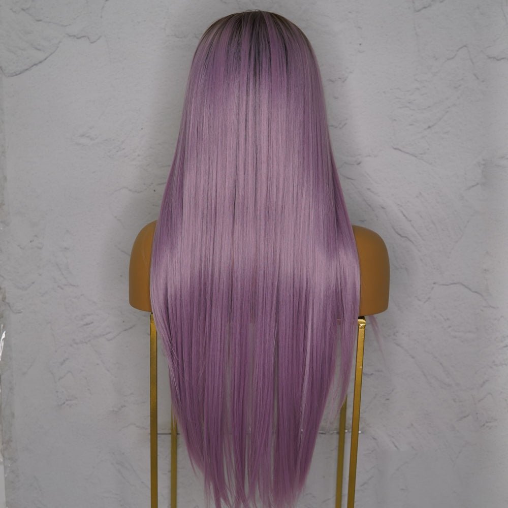 SCARLETT Ombre Purple Lace Front Wig - Milk & Honey Wigs