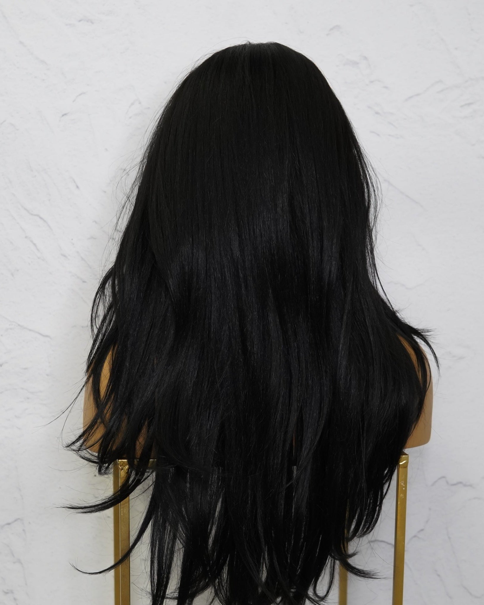 SELENE Black Lace Front Wig - Milk & Honey