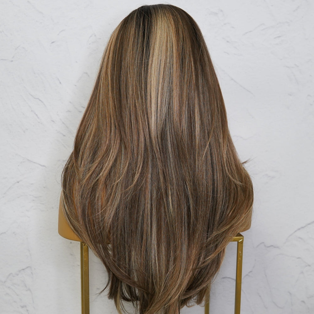 SELENE Ombre Lace Front Wig - Milk & Honey