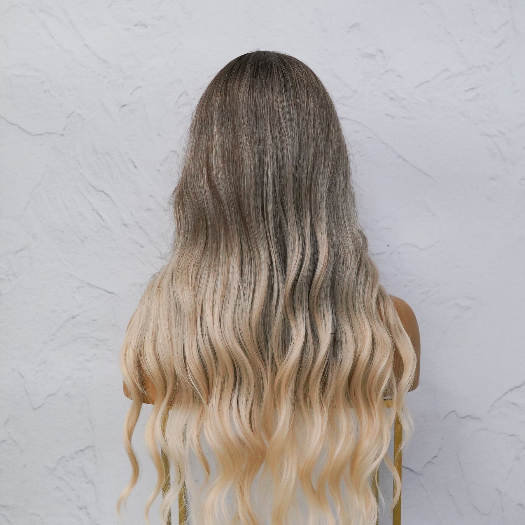 SHAKIRA Ombre Fringe Wig - Milk & Honey