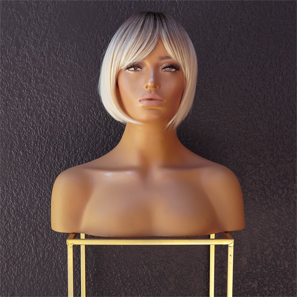 SIENNA Blonde Fringe Wig - Milk &amp; Honey Wigs