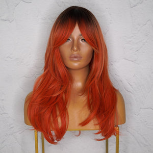 STELLA Flame Fringe Wig - Milk & Honey