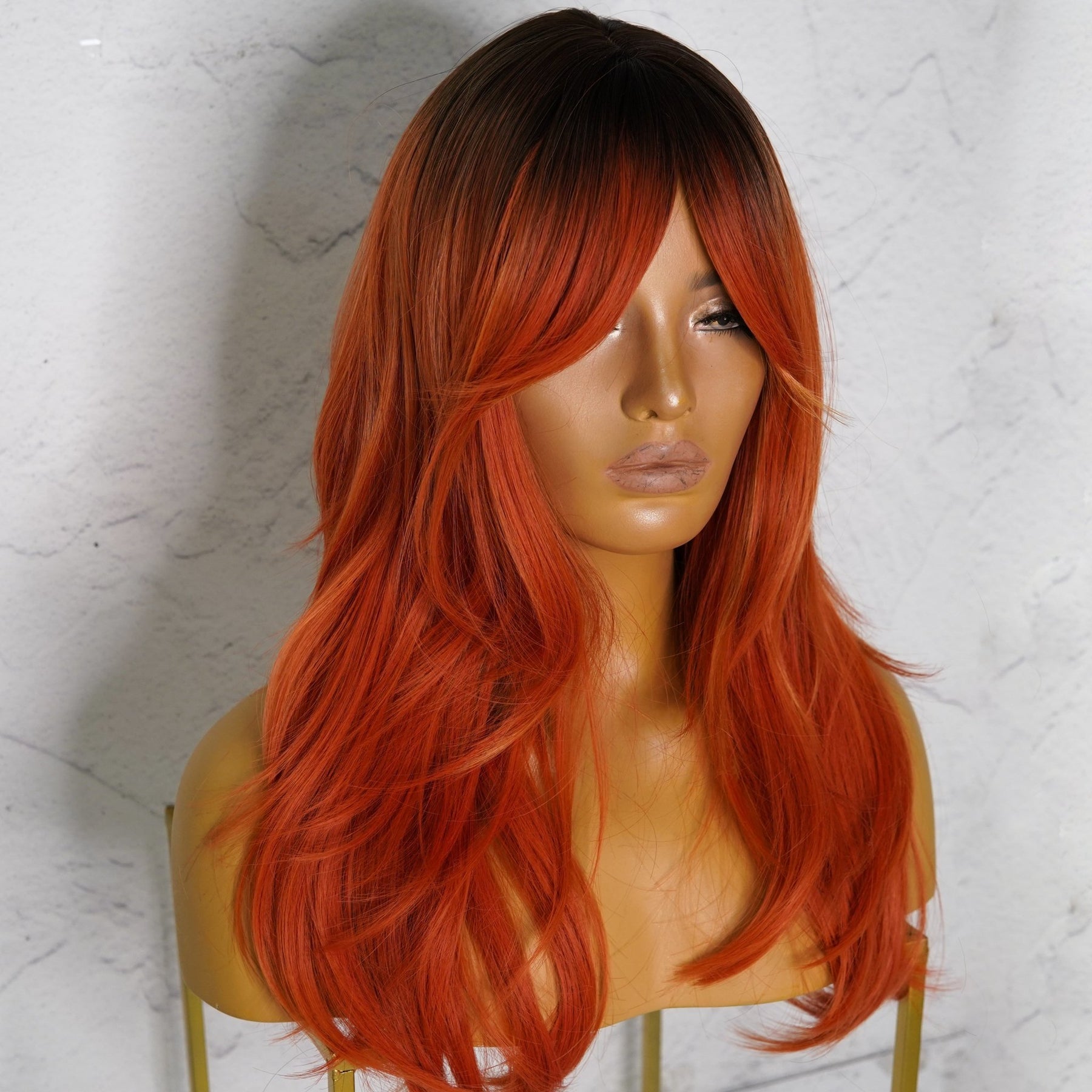 STELLA Flame Fringe Wig - Milk & Honey