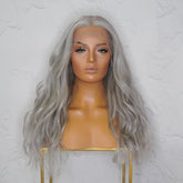 STORM Human Hair Lace Front Wig - Milk & Honey Wigs