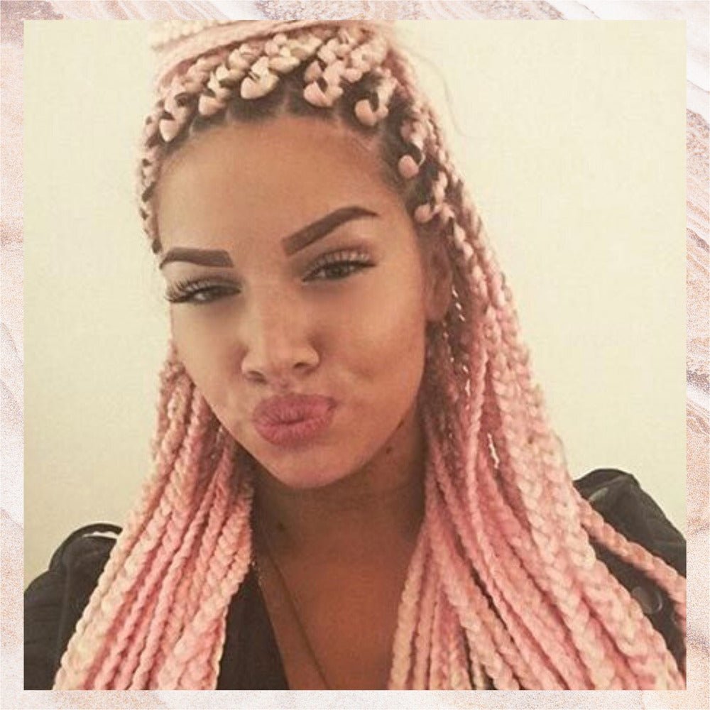 STRAWBERRY DAIQUIRI PASTEL 24" - Milk & Honey Wigs
