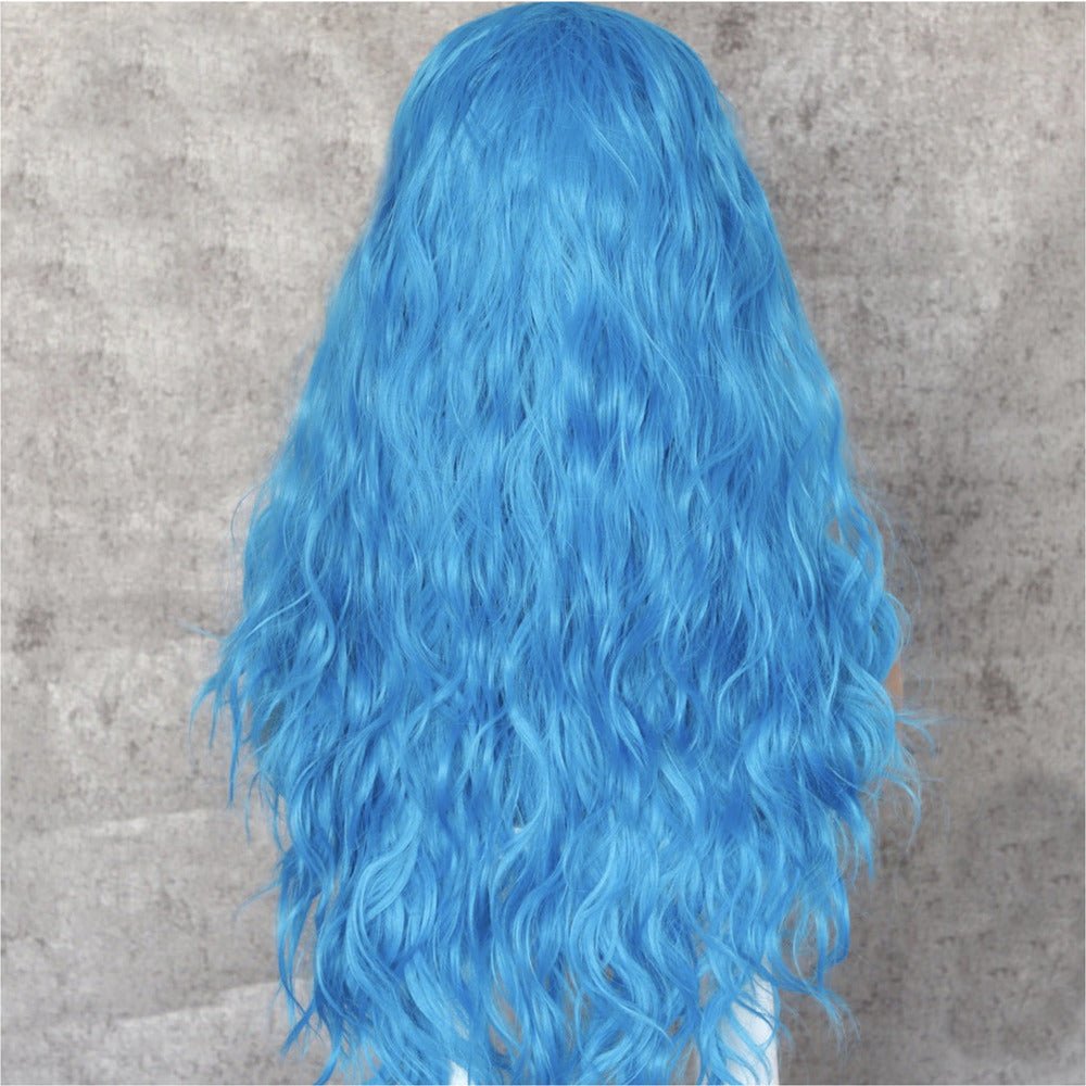Stuntin' Blue Wavy 24" Lace Front Wig - Milk & Honey