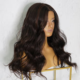 TABITHA Chocolate Lace Front Wig - Milk & Honey Wigs