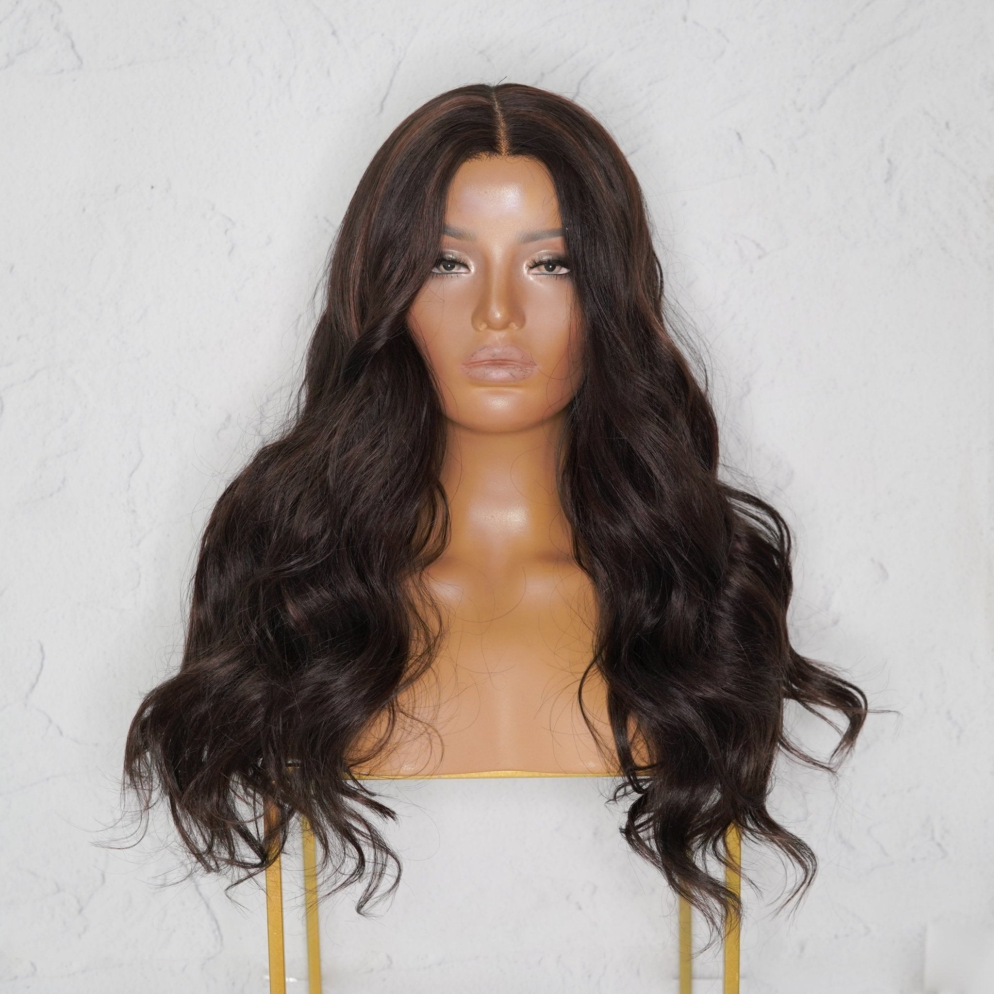 TABITHA Chocolate Lace Front Wig - Milk & Honey Wigs