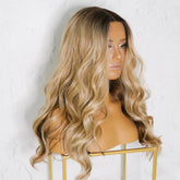 TABITHA Ombre Caramel Lace Front Wig - Milk & Honey Wigs