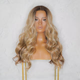 TABITHA Ombre Caramel Lace Front Wig - Milk & Honey
