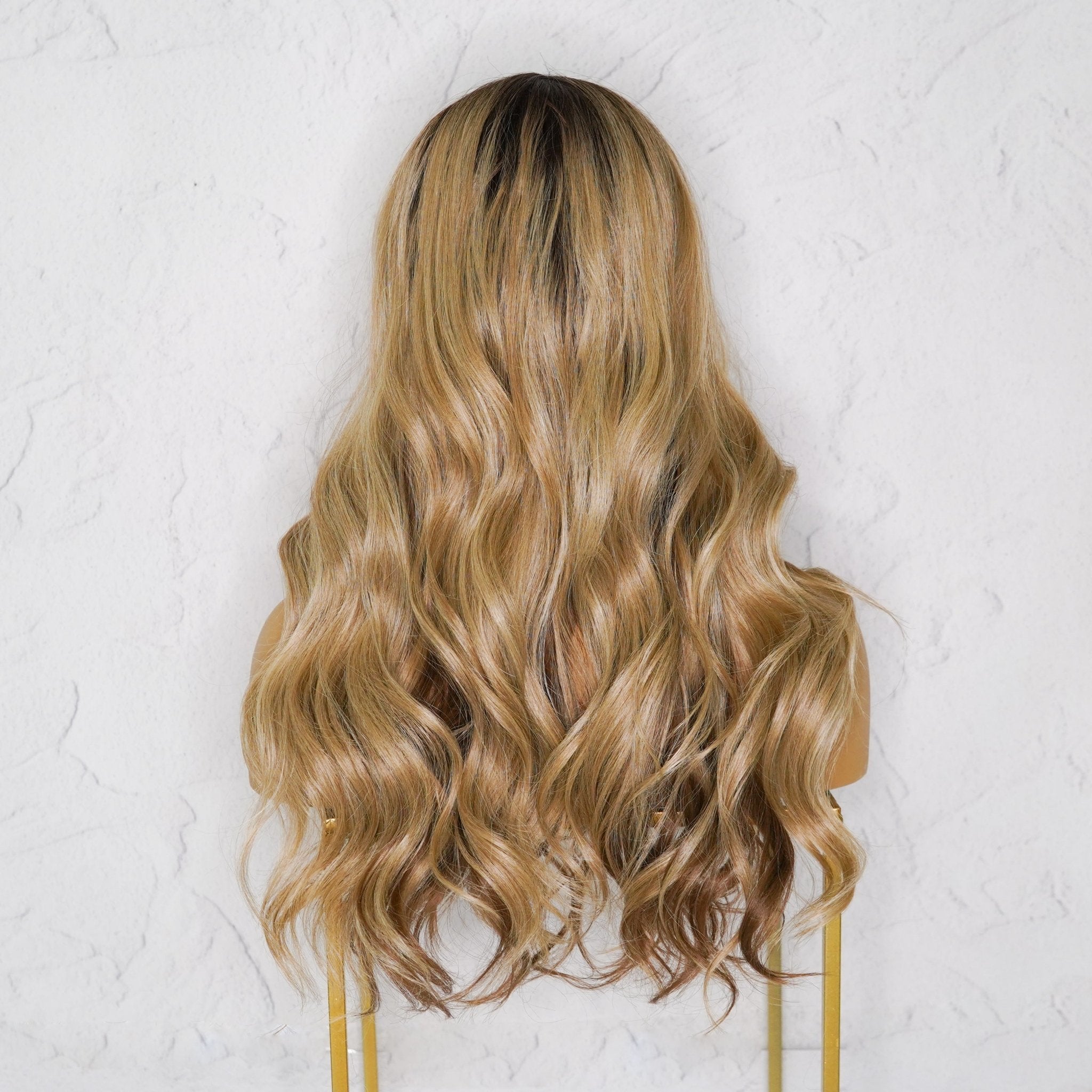TABITHA Ombre Caramel Lace Front Wig - Milk &amp; Honey Wigs