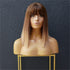 TALLULAH Light Brown Ombre Fringe Wig - Milk & Honey Wigs