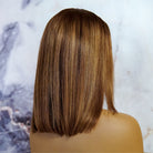 TAMARA BROWN 16" Human Hair Lace Front Wig - Milk & Honey Wigs