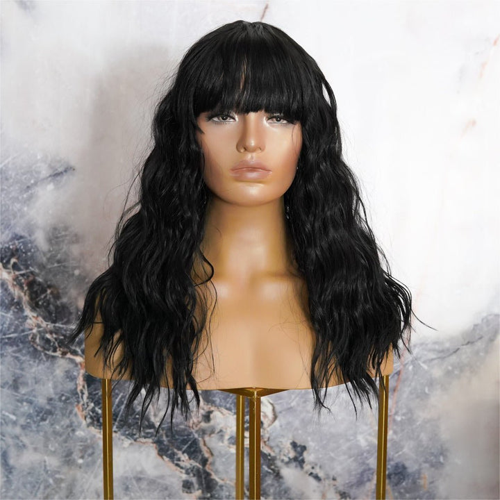 TAMIKA Black Fringe Wig - Milk & Honey