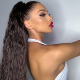 TEGAN Wavy Synthetic 26” Ponytail - Milk & Honey Wigs