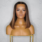 TIARNA Human Hair Lace Front Wig ** READY TO SHIP 12” ** - Milk & Honey