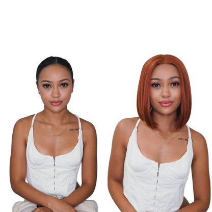 TILLY Auburn Lace Front Wig - Milk & Honey